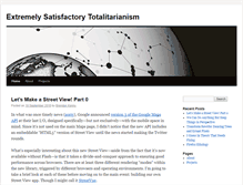 Tablet Screenshot of extremelysatisfactorytotalitarianism.com